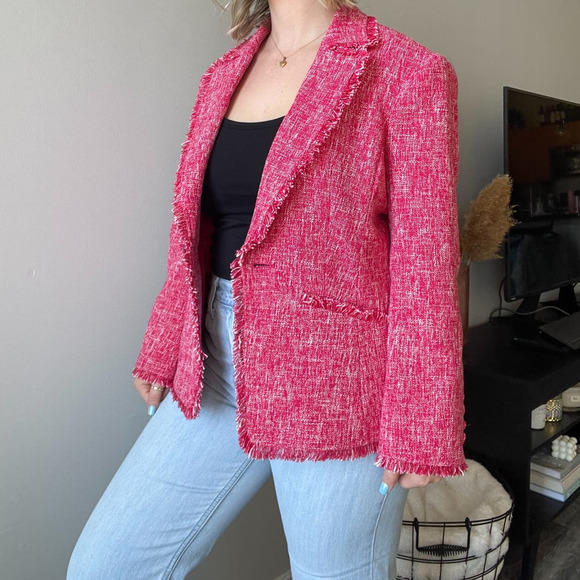 Cinq a Sept Katrice Tweed Blazer - Picture 2 of 5